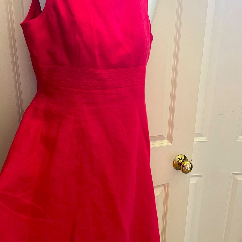Talbots summer linen dress